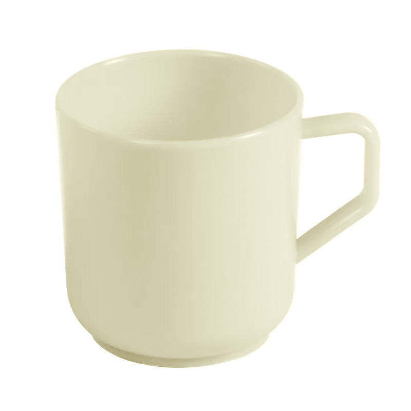 Кухоль чашка пластиковий 400 мл Жовтий