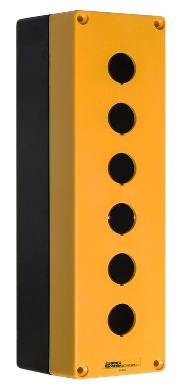 Корпус HJ9-6 (6-місний) жовтий