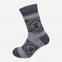 Шкарпетки чоловічі Лео Тепло Карпат Ornament 40-45 Сірі