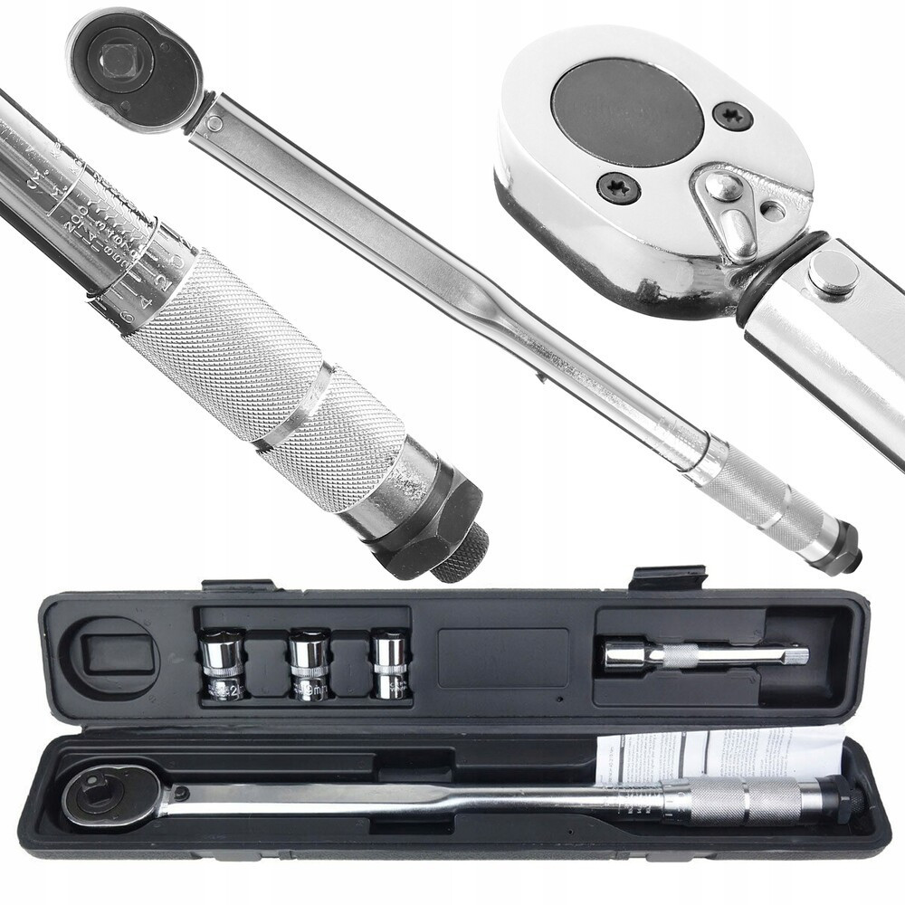 Динамометричний ключ Kraft&Dele 1/2" 28-210Nm KD10394 (17/19/21 мм)