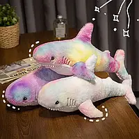 Необычная плюшевая игрушка для детей Акула ИКЕА Blahaj 60 см Пастель Розовая Ikea