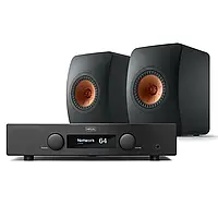 Стереокомплект Kef LS50 Meta + Hegel H95