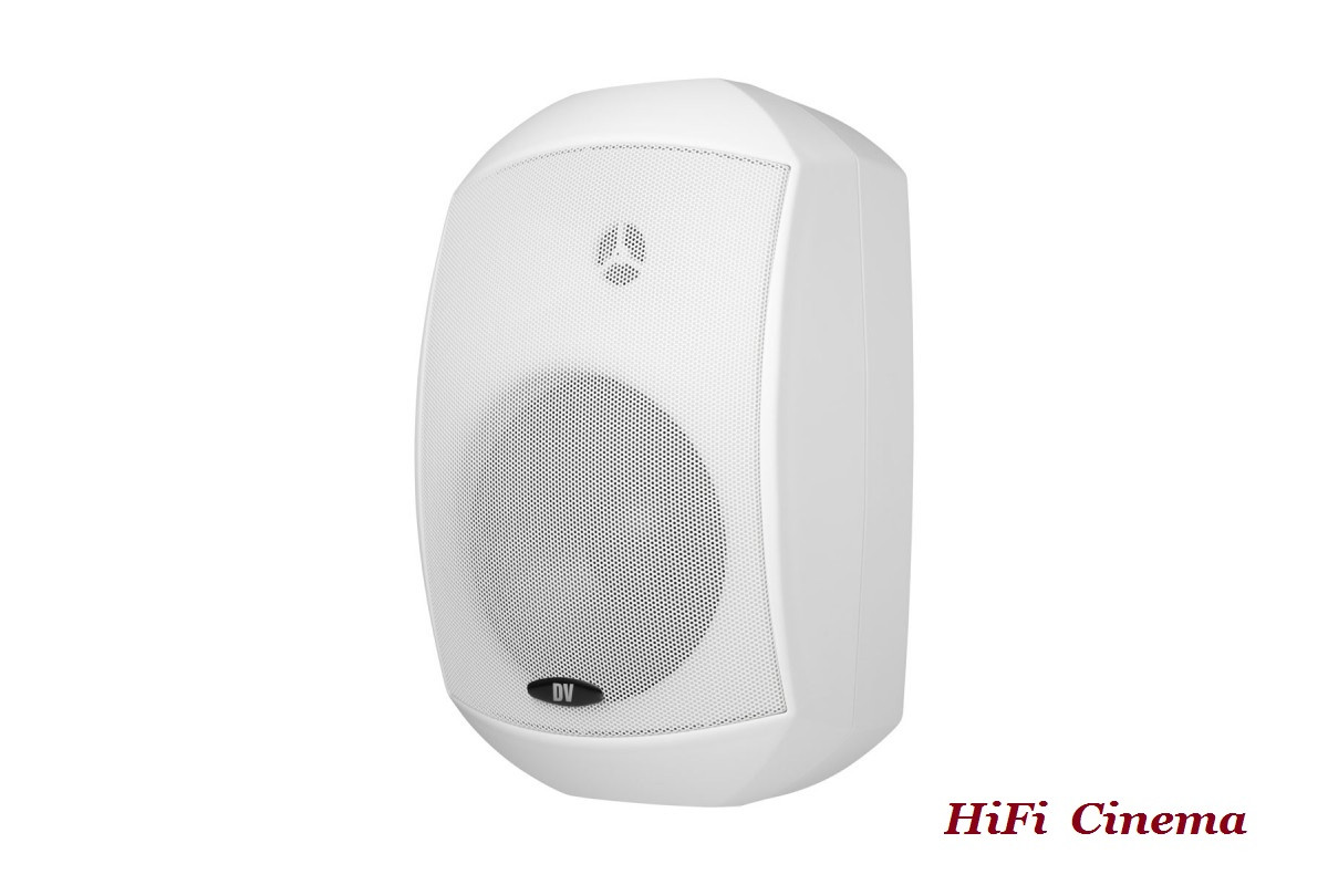 Двох смугова 6"+1.5" настінна акустична система DV Audio MS-6.2 T IP White 100V 5W 10W 20W 40W IP65, фото 1