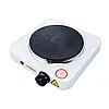 Електроплита портативна одноконфоркова Crownberg СВ-3742 1000W дискова білий, фото 3