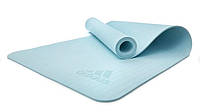 Коврик для йоги Adidas Premium Yoga Mat світло-блакитний Уни 176 х 61 х 0,5 см