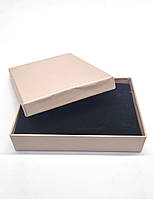 Коробочка подарочная 13х9,5 см картонная для украшений