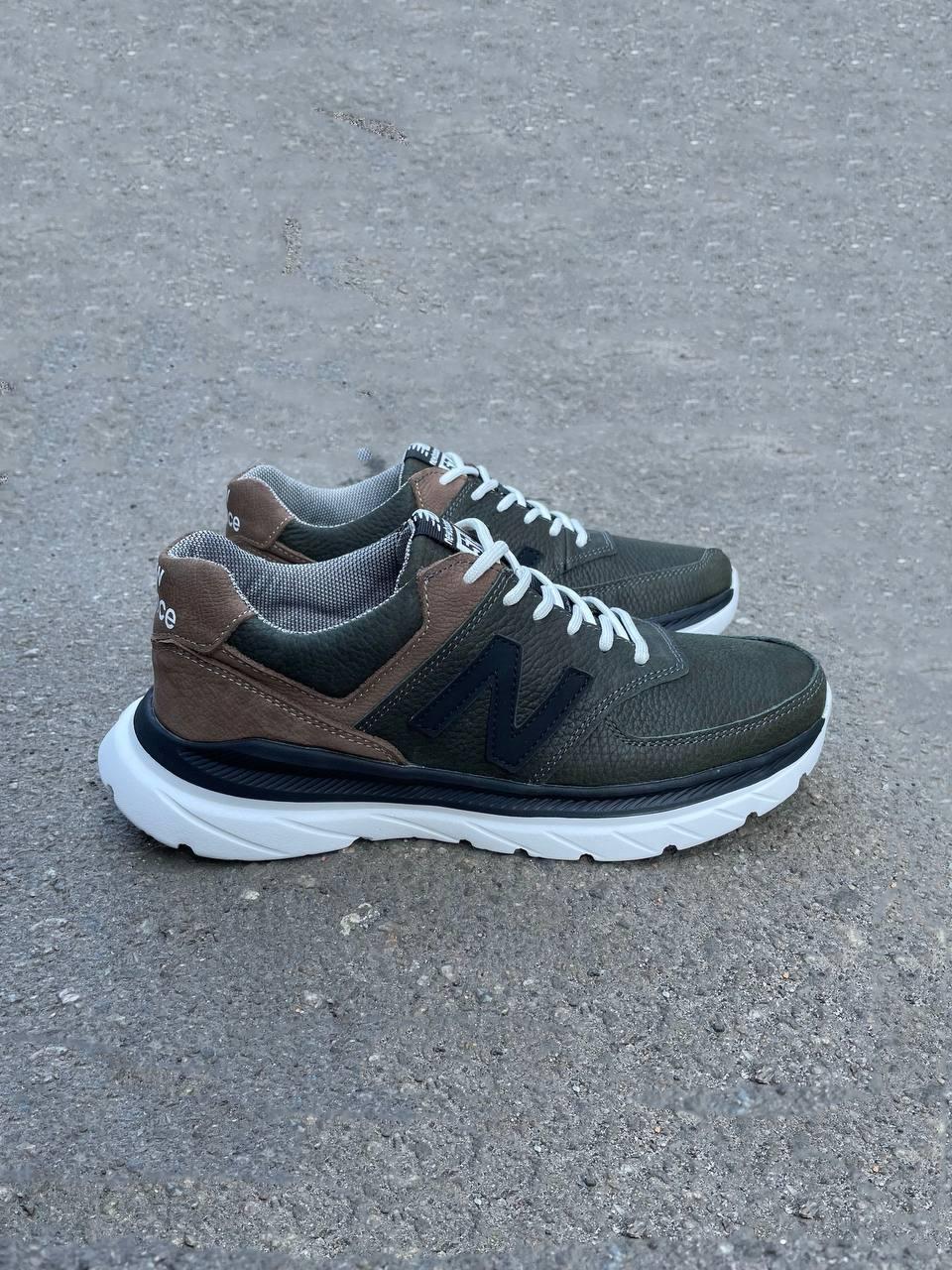 Шкіряні чоловічі кросівки  розміри 40-45., фото 1