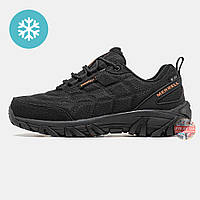 Мужские зимние кроссовки Merrell Ice Cap Moc II, черные кроссовки мерелл айс кап мок 2