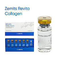 Zemits RevitaCollagen Омолоджуюча колагенова сироватка для безінʼєкційної мезотерапії (електропорації) 6 ампул