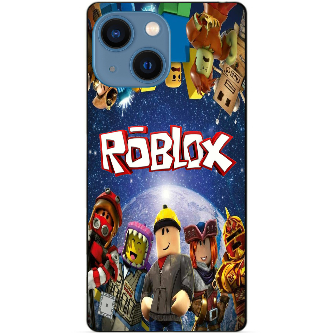 Силіконовий чохол бампер для Iphone 13 з малюнком Роблокс Roblox