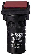 Сигнальная арматура AD22-22F красная 220V АC