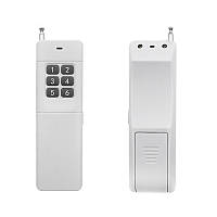 Бездротовий пульт дистанційного керування 3000 м, 433 МГц, 6 кнопок