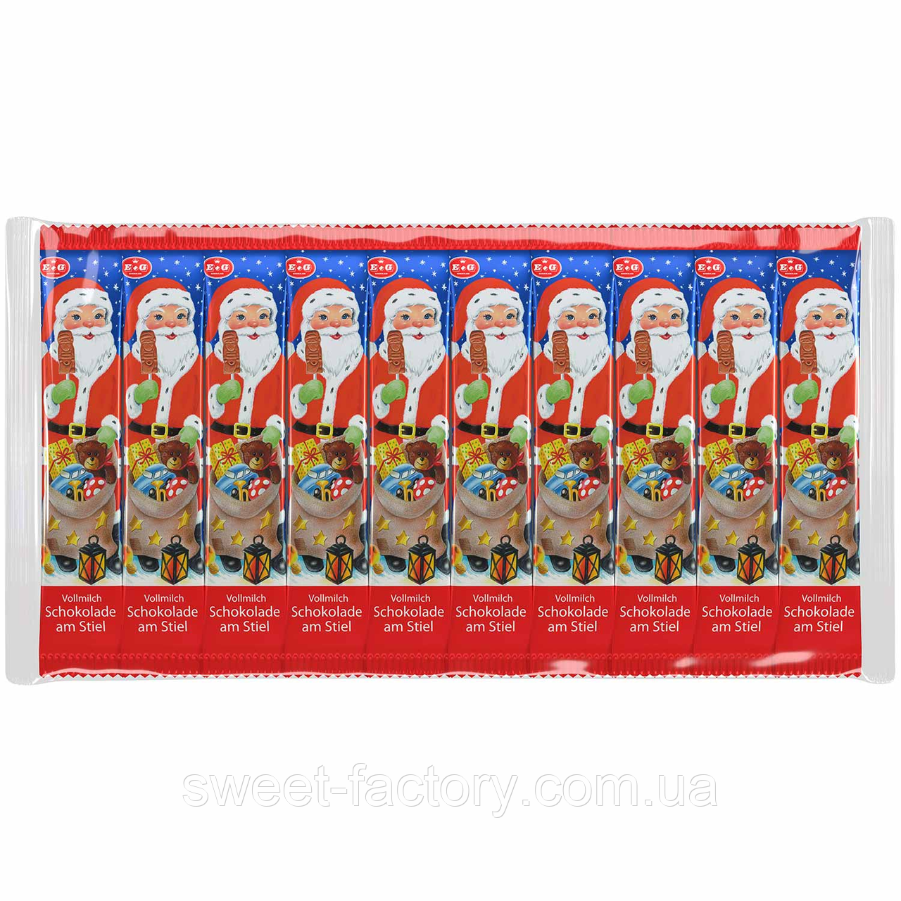 Lolly Choc Company Weihnachtsmanner 10s 150g