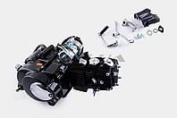 Двигатель для мопеда Delta 110cc (АКПП 1Р52FMH) (улучшенное крепления на сайлентблоке) "TZH"