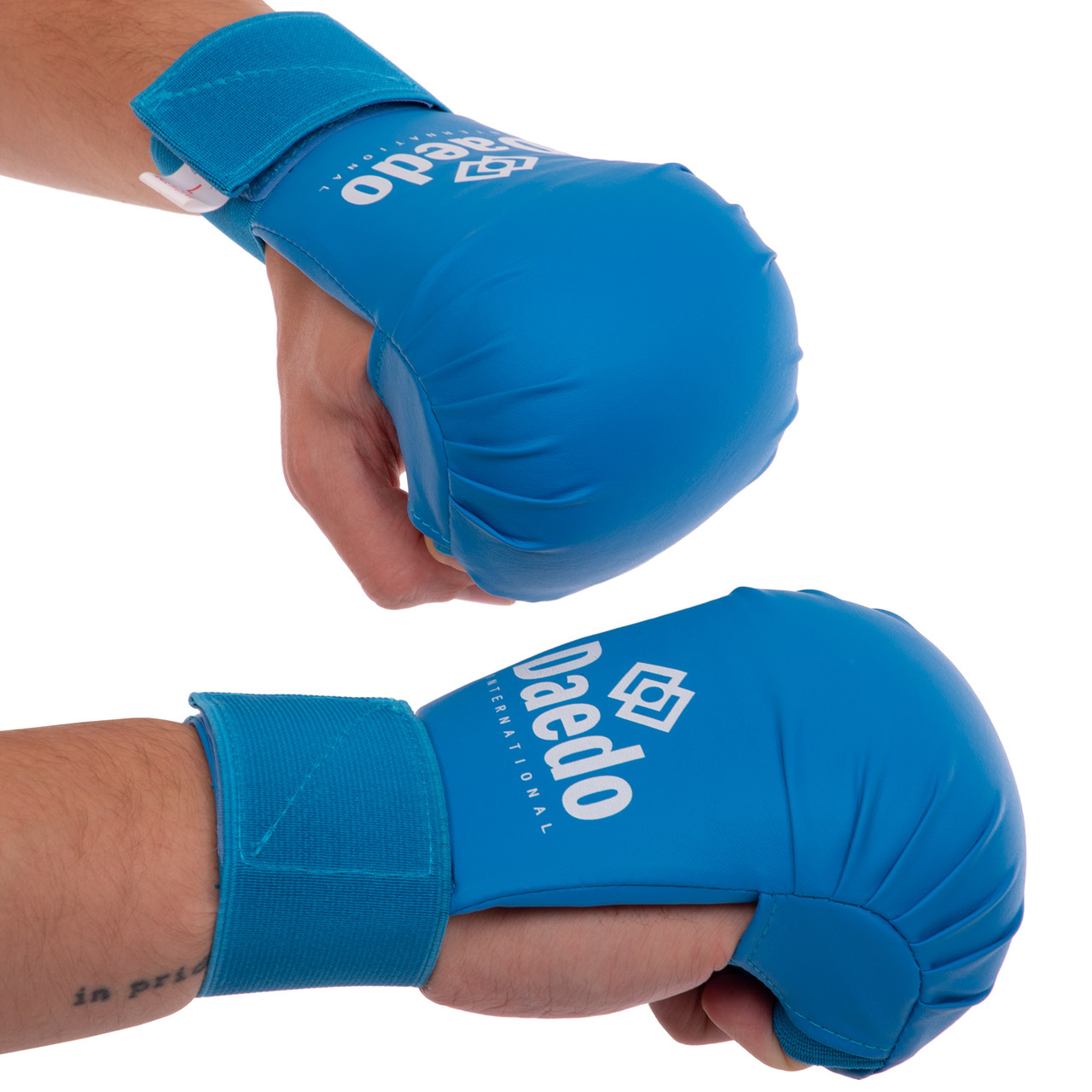 Рукавички накладки для карате DAEDO GO-5076 SL Синій