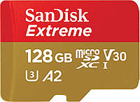 Карта памяти SanDisk Extreme microSD Card 128GB