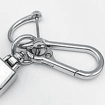 Брелок для ключів шкіряний плетений BMW (БМВ) - Коричневий, фото 5