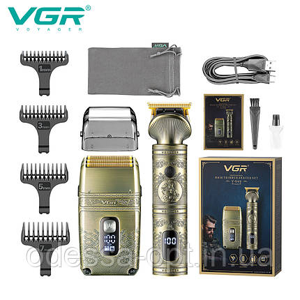 Машинка для стрижки волосся та бороди VGR V 649, фото 1