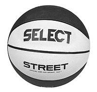 Мяч баскетбольный Select BASKETBALL STREET v24 біло-черный Уни 6