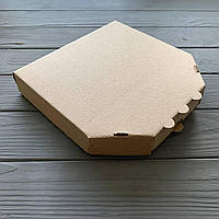 Коробка для пиццы бурая 210х210х33 мм (100шт)