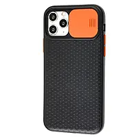 Чохол силіконовий Safety Camera iPhone 11 Pro Black/Orange