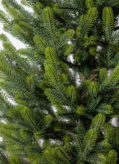 Новогодняя искусственная елка 1.1 метра лапландськая в горшке, елка искусственная натуральная зеленая 110 см - фото 5 - id-p2013094175