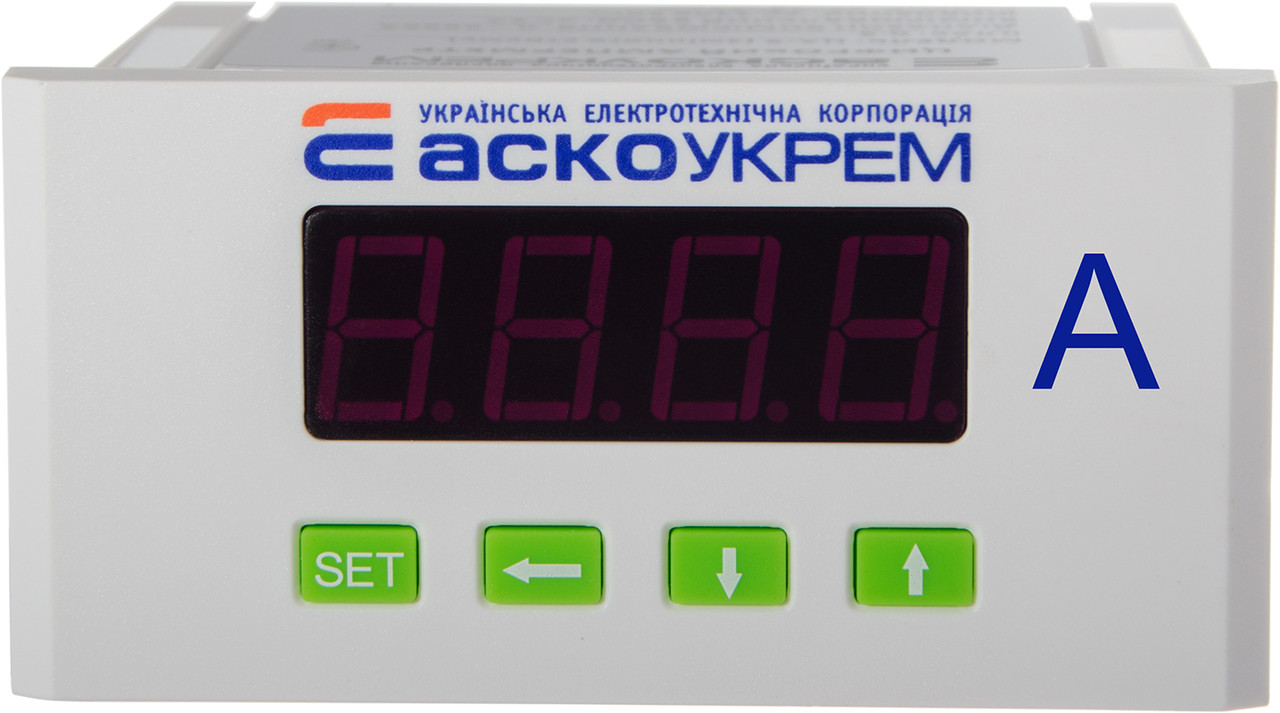 AС амперметр цифровий 5А 96х48 модель ЦА-5