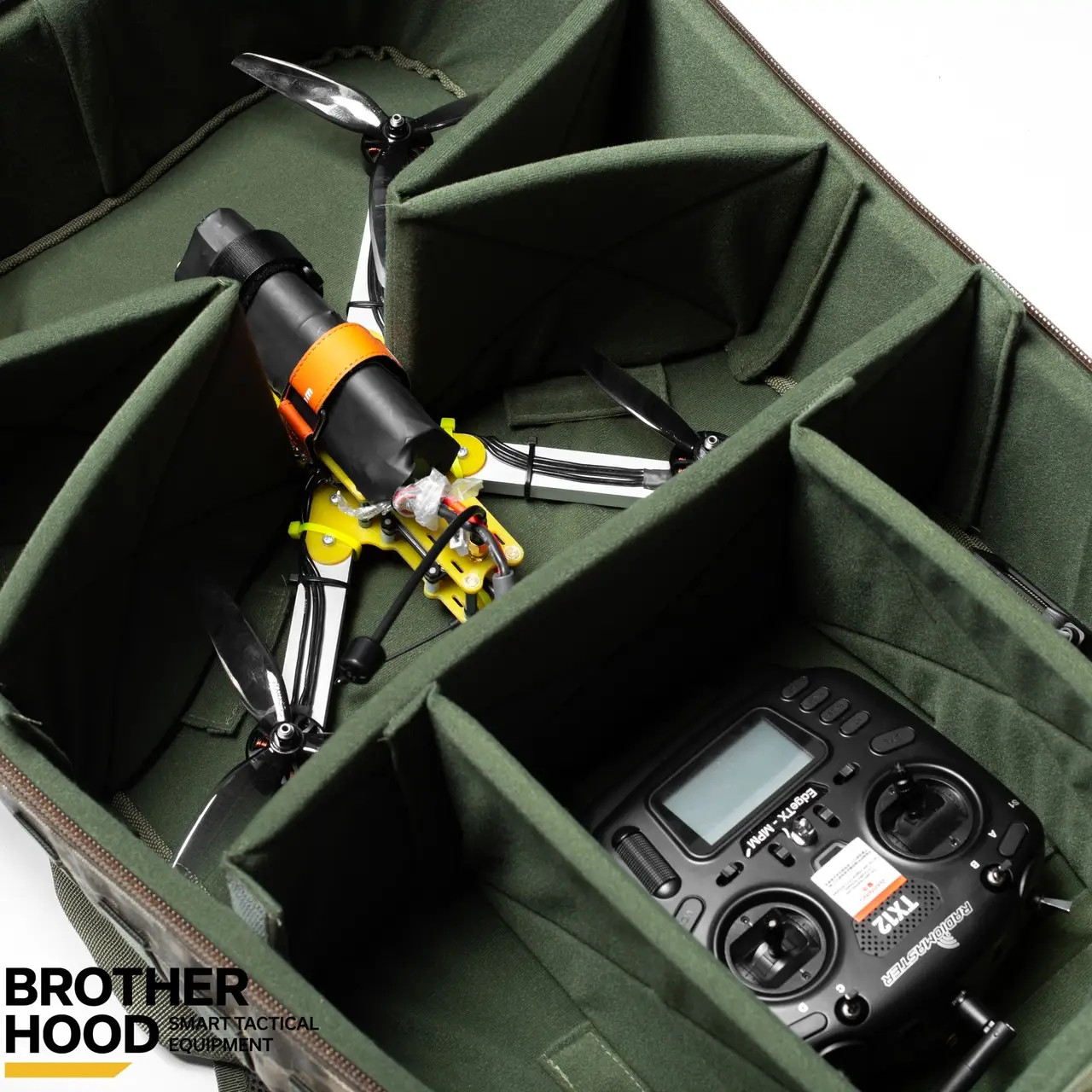 Защитный рюкзак для дронов L Brother-hood (BH-BaG-M-OLIVE) - фото 8 - id-p2013089098