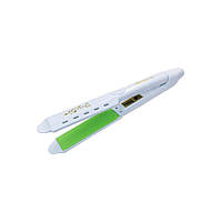 Выпрямитель утюжок для волос Geemy GM-2957 керамические пластины White/Green S