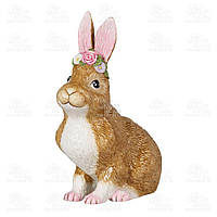 Villeroy & Boch Статуэтка Easter Пасхальный кролик с венком 14х19х9см 1486576470