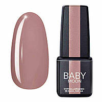 Гель-лак для покриття нігтів Baby Moon Sensual Nude №14 колір кавово-рожевий 6 мл