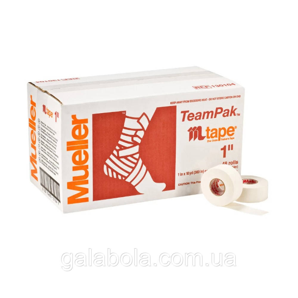 Спортивний жорсткий тейп Mueller (CША) 2,5 см, фото 1