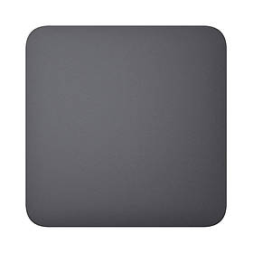 Накладна панель для одноклавішного прохідного вимикача Ajax SoloButton 1-gang/2-way graphite 45998.144.GP