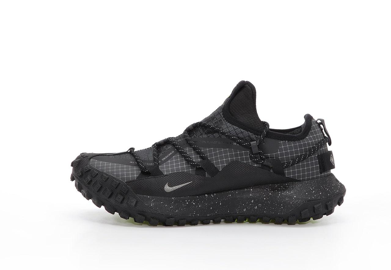 Зимові Чоловічі Кросівки Nike ACG Mountain Fly Low Gore-Tex / Найк АСГ Маунтін Флай Гор Текс Низькі Чорні