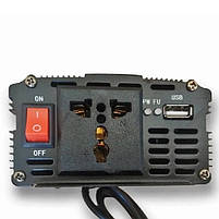 Інвертор з 12В в 230В із зарядкою UKC UPS 800W 8443 S, фото 2
