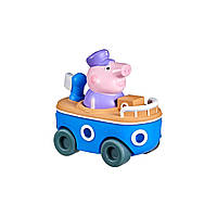 Мини-машинка Peppa - Дедушка Пеппы на кораблике F2523 Peppa Pig