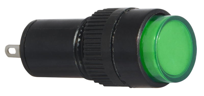 Сигнальна арматура AD22E-12DS зелена 24V АC/DC, фото 1