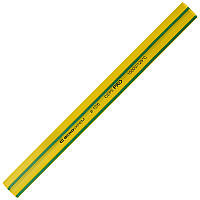 Термоусаживаемая трубка тонкостенная АСКО-УКРЕМ 12,0/6,0 серии PRO 1 м желто-зеленая (A0150040533)
