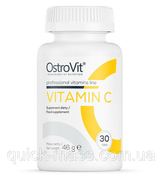 Вітамін С Vitamin C 1000 mg OstroVit 30 tab