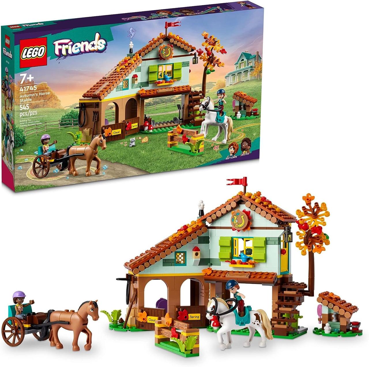 Конструктор Лего Френдс Конюшня Отом Lego Friends Autumn's Horse Stable 41745