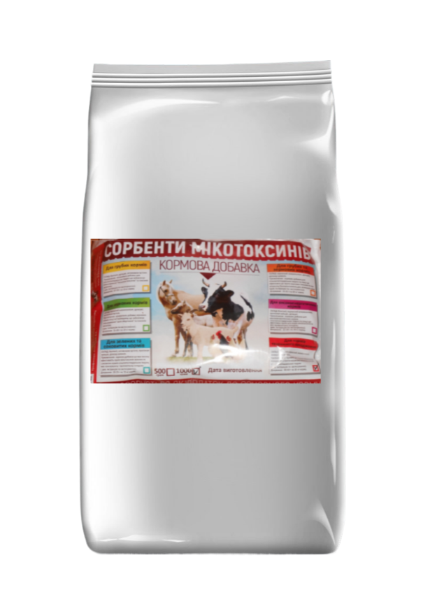 Сорбент Микотоксинов для кормов животного происхождения (красный) 1 кг Укрветбиофарм - фото 1 - id-p883432606