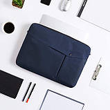 Сумка buuba для ноутбука 17 дюймів Amazon Basics синій, фото 3