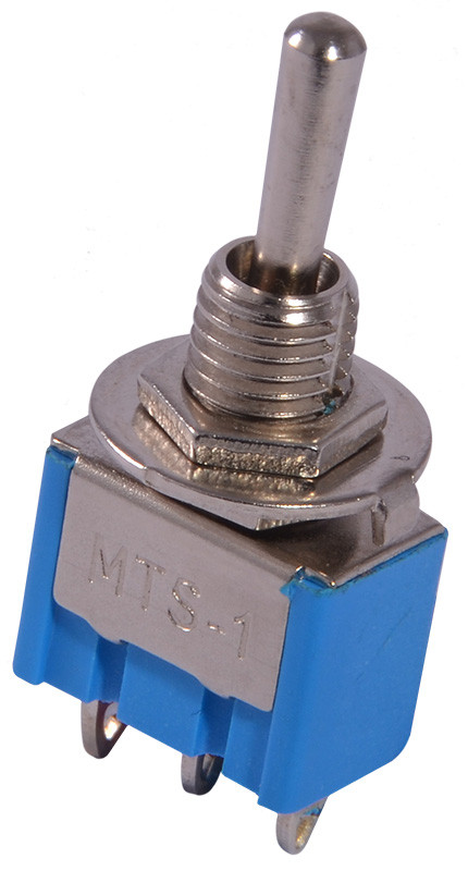 Тумблер MTS-102 ON-ON 2Пол. *3Конт.