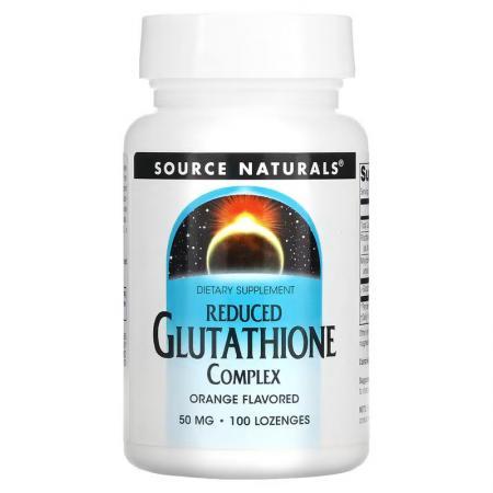 Reduced Glutathione Complex Source Naturals, 100 жувальних таблеток