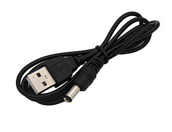 Перехідник кабель USB на DC 5.5х2.1 12 V, фото 1