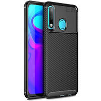 Чохол Fiji Ultimate Carbon для Huawei P30 Lite / Nova 4e противоударный бампер чорний