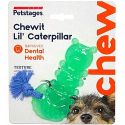 Petstages (Петстейджес) Chewit - Lil' Caterpillar Іграшка "Гусениця" для собак 1 шт