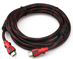 Кабель HDMI-HDMI HIGH SPEED 3m, v1.4, OD-7.5mm Black