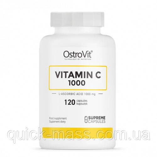 Вітамін С Ostrovit Vitamin C 1000mg 120 caps