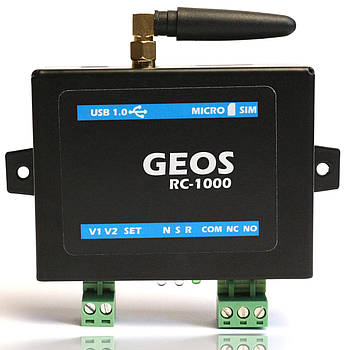 RC-1000 GSM контролер для керування воротами та шлагбаумами (до 1000 номерів)